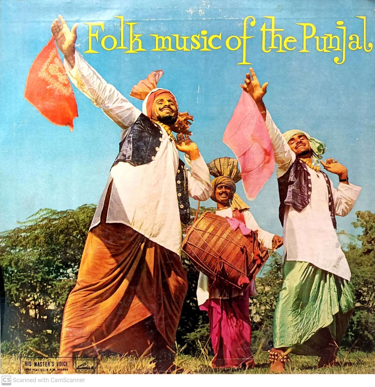 Folk Music Of The Punjab;vinyl_record gramophoe house