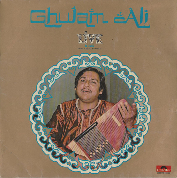 Live In India (Punjabi Geets & Ghazals);vinyl_record gramophone house