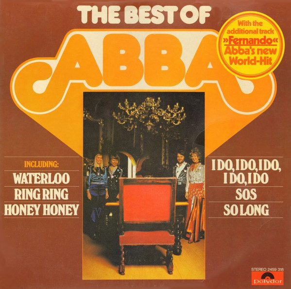 ABBA -The Best Of;internation_music_vinyl_record gramophone house