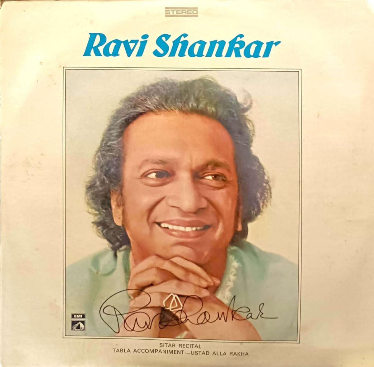 Ravi Shankar Sitar Recital;vinyl_record gramophone house