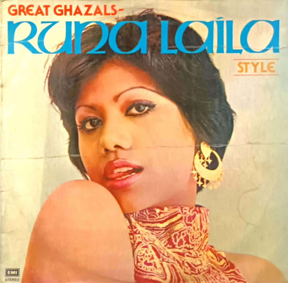 Great Ghazals- Runa Laila Style "Passions;vinyl_record gramophone house