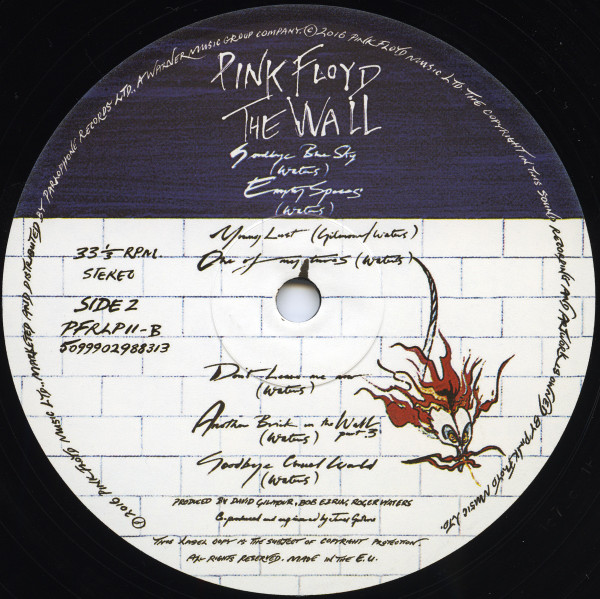 Pink Floyd The Wall - Lp Record - RGH India