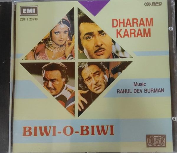 Dharam Karam / Biwi-O-Biwi;audio_cd gramophone house