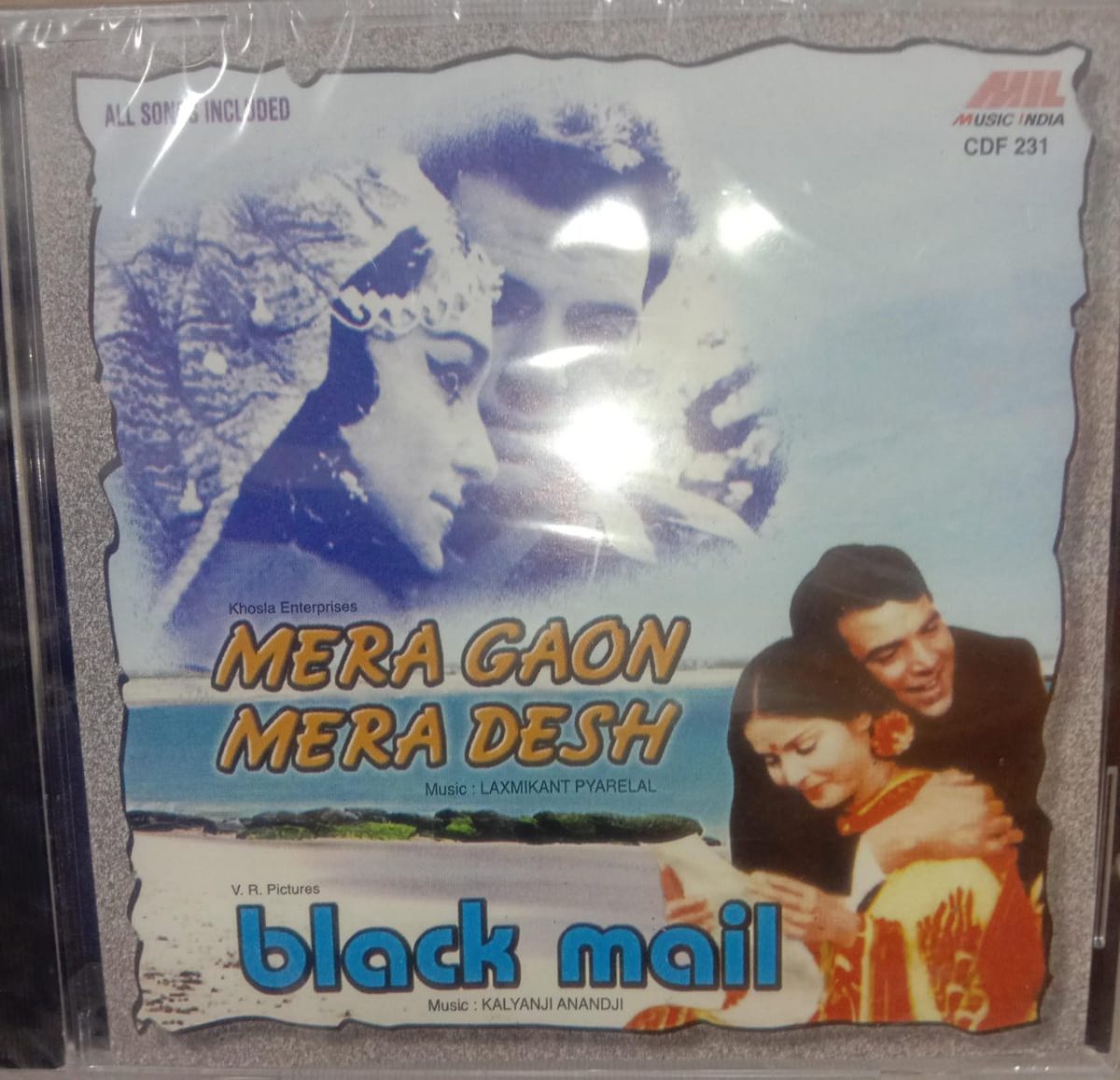 Mera Gaon Mera Desh / Black Mail;audio_cd