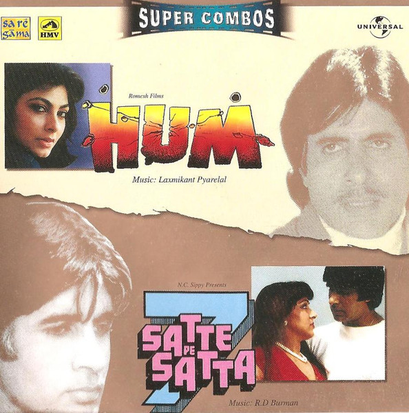 Hum / Satte Pe Satta;audio_cd gramophone house