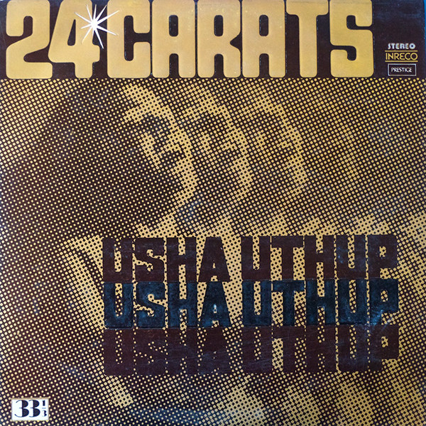 24 Carats, Usha Uthup;vinyl_record gramophone house