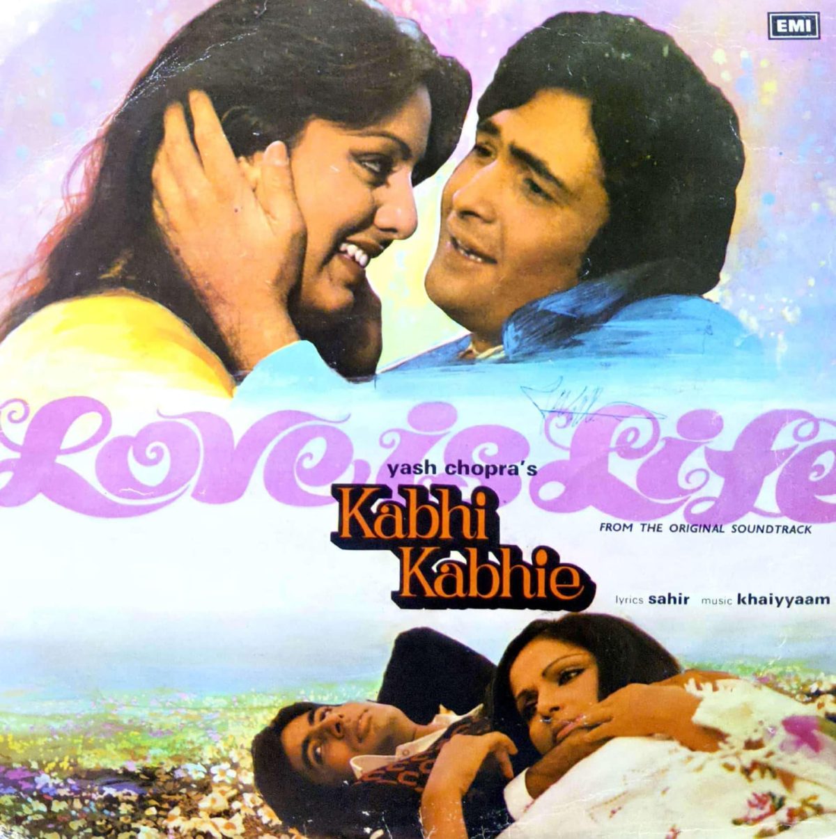 Kabhi Kabhie;vinyl_record gramophone house