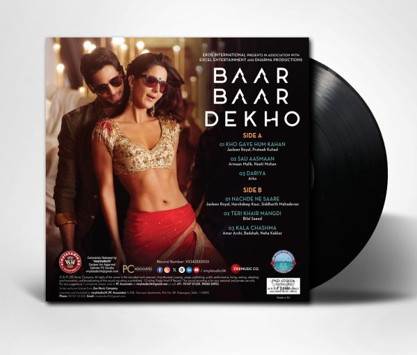 Baar Baar Dekho;vinyl_record gramophone house