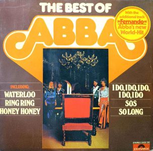 The Best Of ABBA;vinyl_record gramophone house