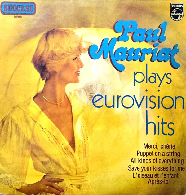 Paul Mauriat Plays Eurovision Hits;vinyl_record gramophone house