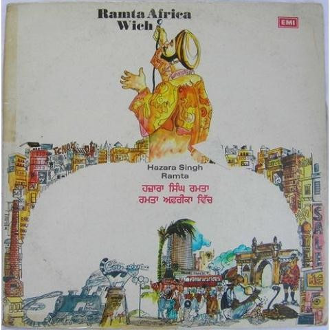 Hazara Singh Ramta- Ramta Africa Wich;vinyl_record gramophone house