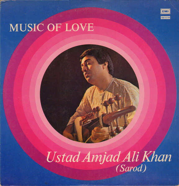 Ustad Amjad Ali Khan;vinyl_record gramophone house