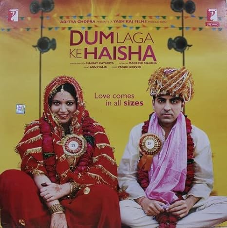 Dum Laga Ke Haisha  - Love Comes In All Sizes ( Red Colour ) ( 2nd Pressing ) - Lp Record