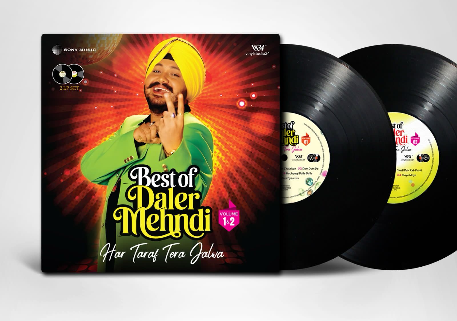 R-10818890 Best of Daler Mehndi;vinyl_record gramophone house