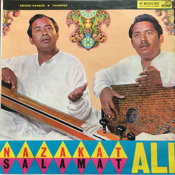 Nazakat Ali ,Salamat Ali;vinyl_record gramophone house