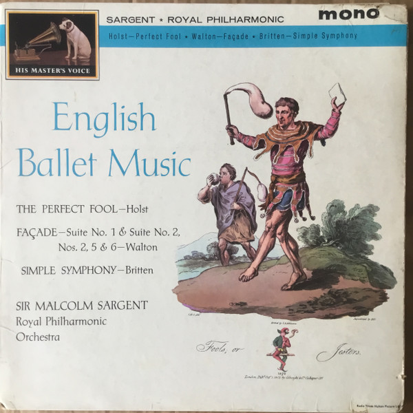 English Ballet Music;vinyl_record gramophone house