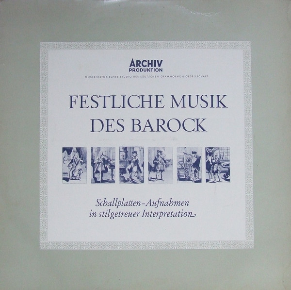 Festliche Musik Des Barock;vinyl_record gramophone house