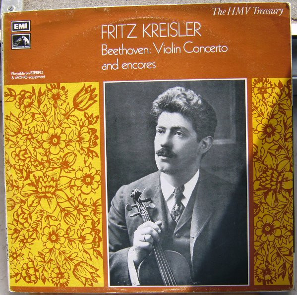 Kreisler, Beethoven;vinyl_record gramophone house