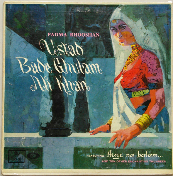 Padma Bhooshan Ustad Bade Ghulam Ali Khan;vinyl_Record gramophone house