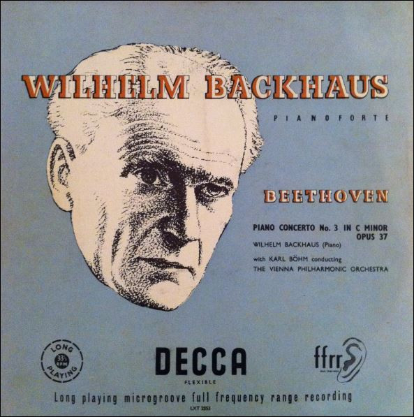 Wilhelm Backhaus, Beethoven;vinyl_record gramophone house