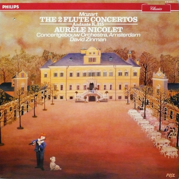 The 2 Flute Concertos; Andante K.315;vinyl_record gramophone house