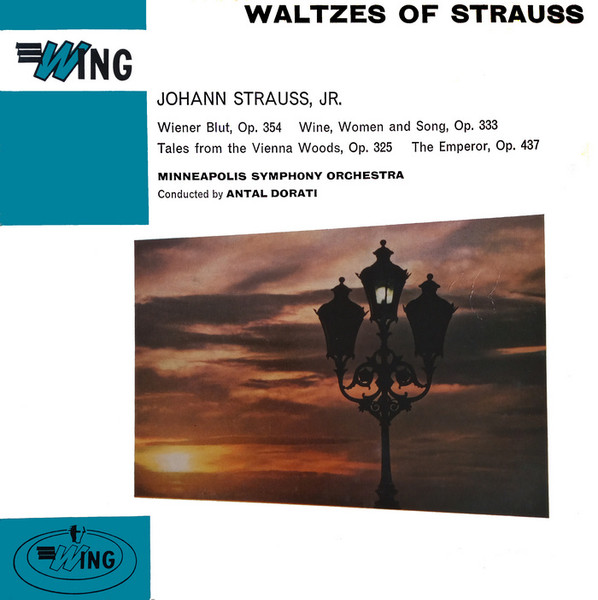 Johann Strauss, Jr;vinyl_record gramophone house