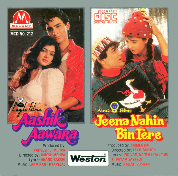 Aashik Aawara / Jeena Nahin Bin;audio_cd gramophone house