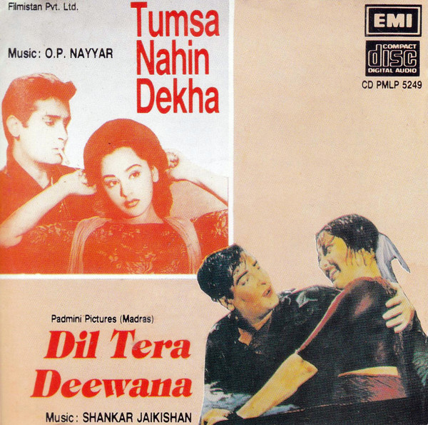 Tumsa Nahin Dekha / Dil Tera Deewana;audio_cd