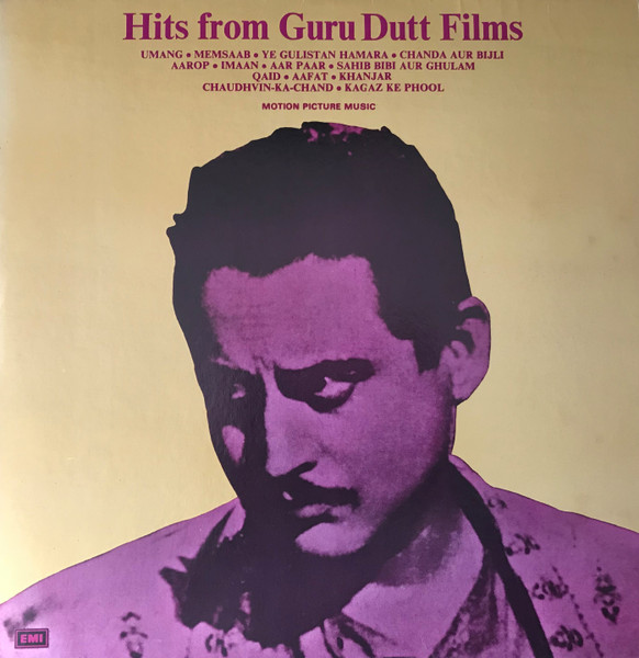 Hits From Guru Dutt Films - Lp Record