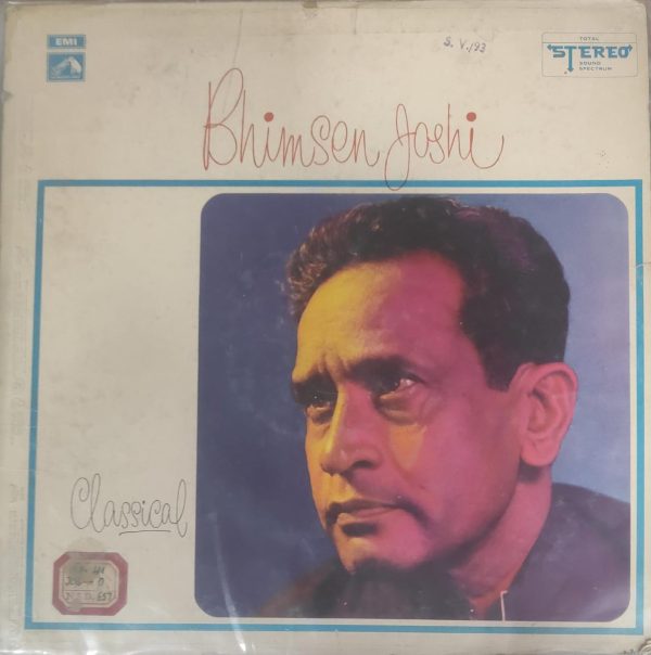 Pandit Bhimsen Joshi;vinyl_record gramophone house