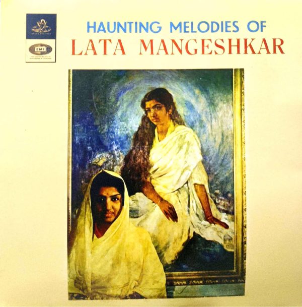 Haunting Melodies Of Lata Mangeshkar;vinyl_record gramophone house