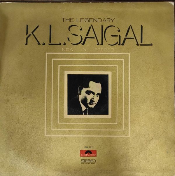 K. L. Saigal;vinyl_record gramophone house