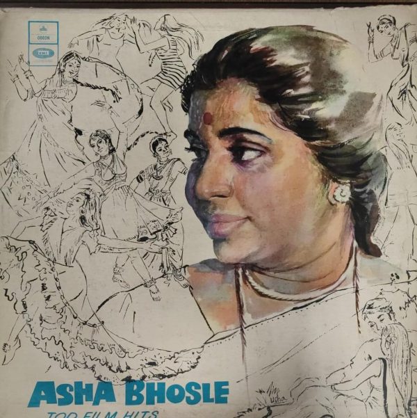 Asha Bhoshle;vinyl_record gramophone house