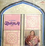 Ghulam Ali;vinyl_record gramophone house