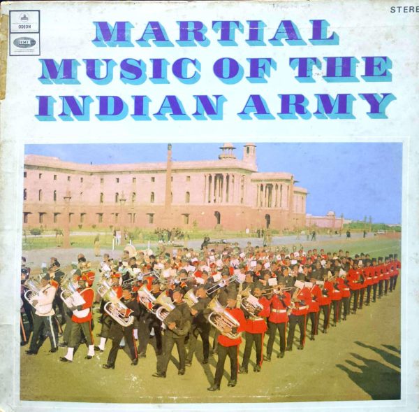 Martial Music Of The Indian Army;vinyl_record gramophone house