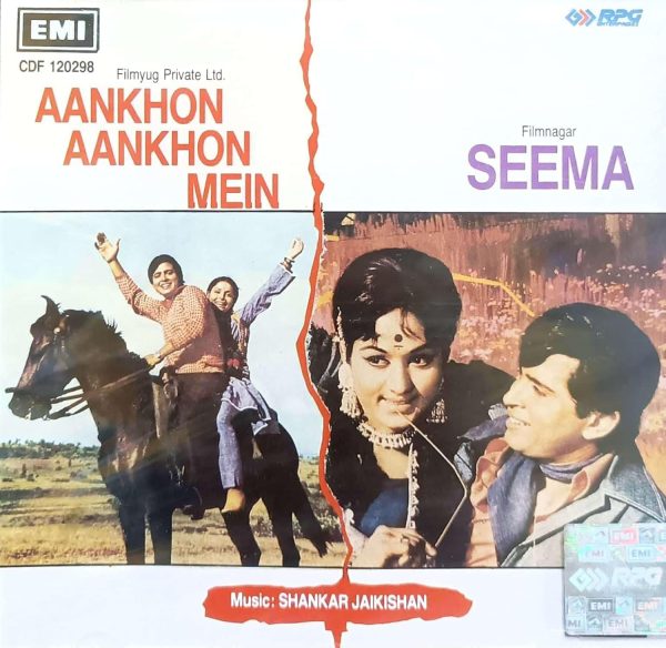 Aankhon Aankhon Mein / Seema, Shankar-Jaikishan, Audio CD,(Made In UK)