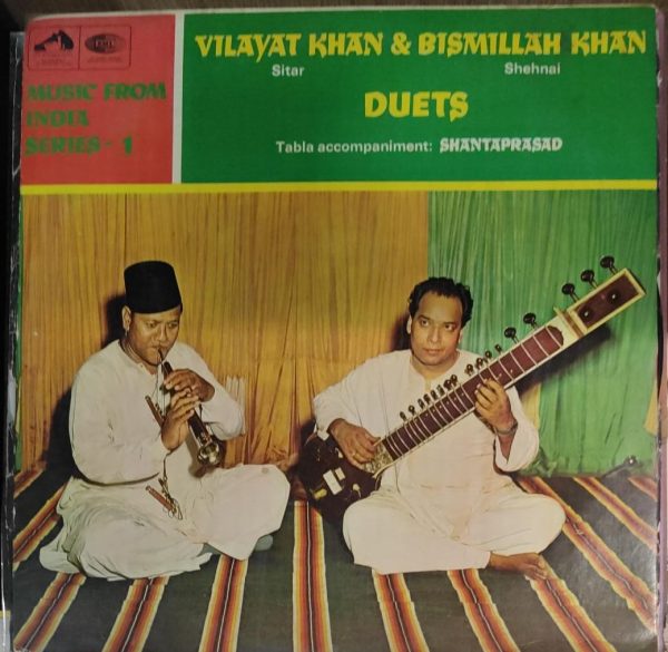 Vilayat Khan & Bismillah Khan;vinyl_record gramophone house