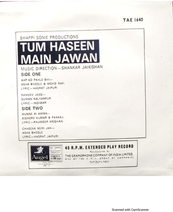 Tum Haseen Main Jawan;vinyl_record gramophone house