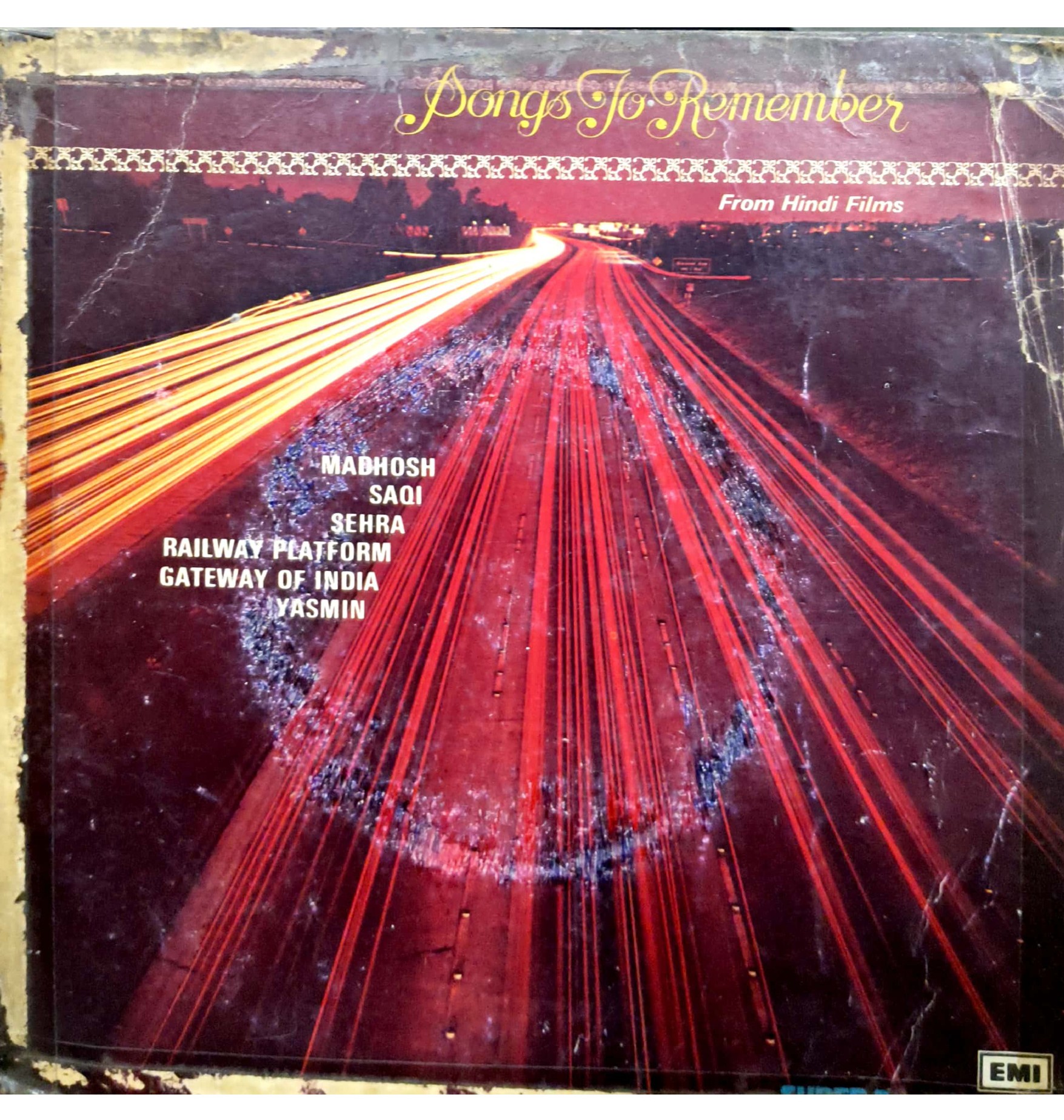 Songs To Remember From Hindi Films, Various, Vinyl Record, EP